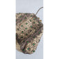 Vintage 30s Beaded Evening Bag Green Rhinestone Scrollwork