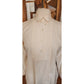 Vintage 80s BURBERRYS Cream Silk Blouse Pleated Front / M