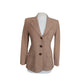 Vintage 1990s Lauren Ralph Lauren Camel Wool Blazer Beige Riding Jacket Saipan 8P