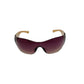 Vintage Prada Chrome Wave Brown Sunglasses Polarized SS 2004 SPR 58F