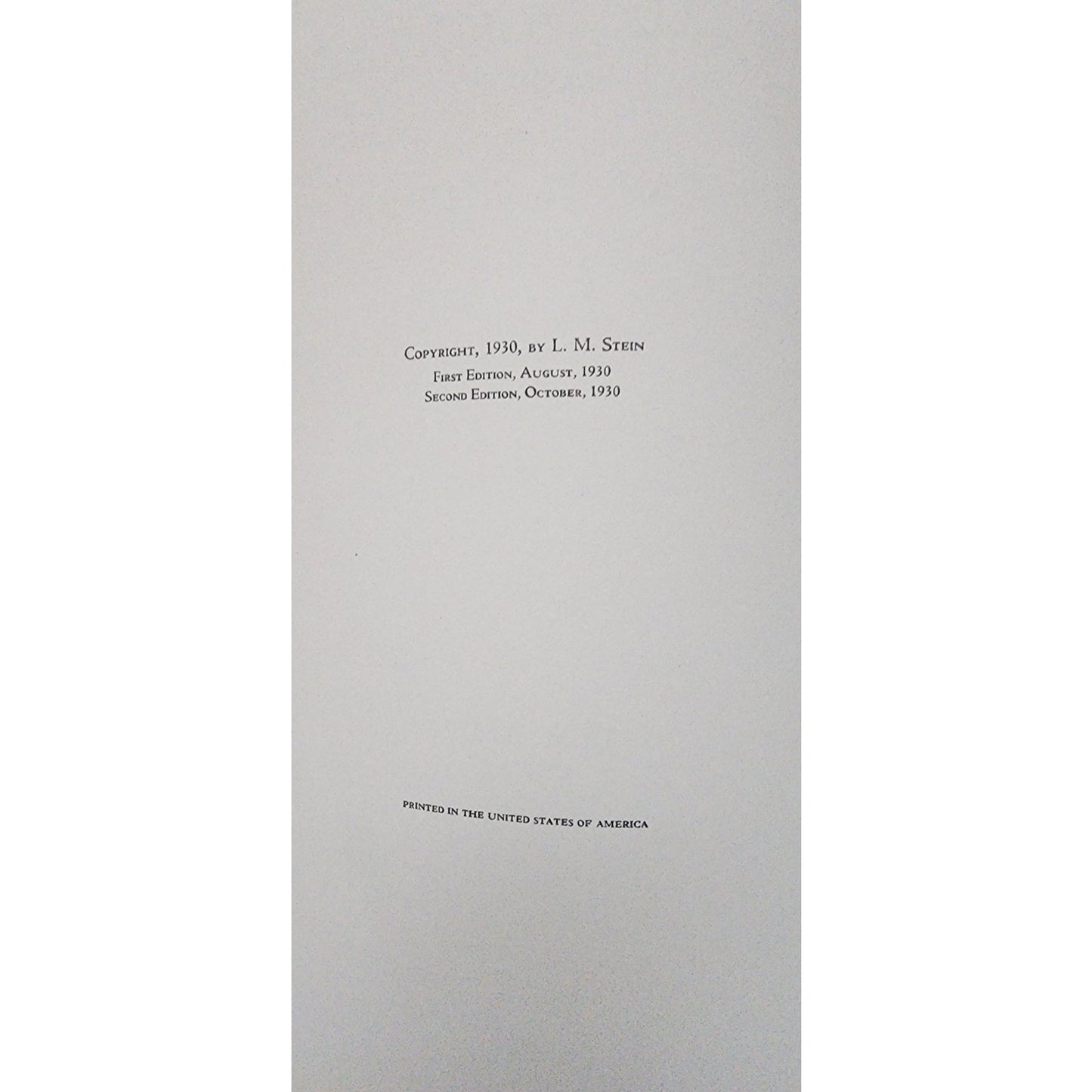 Art Book William S Schwartz A Study Manuel Chapman 1930 Chicago 2nd Ed