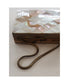 Vintage 50s Compact Purse Makeup Case Mother of Pearl
