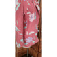 Vintage 80s Ungaro Parallèle Blazer Pink Floral Cotton Print Jacket