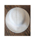 Vintage 1960s Mod Hat Cream Wool Soft Fedora Frank Olive