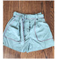 Vintage Y2K Dries Van Noten Silk Shorts Cropped Cargo  Blue Green