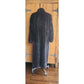 Vintage 1990s Black Ranch Mink Fur Coat Sized Medium to Large Evans Collection