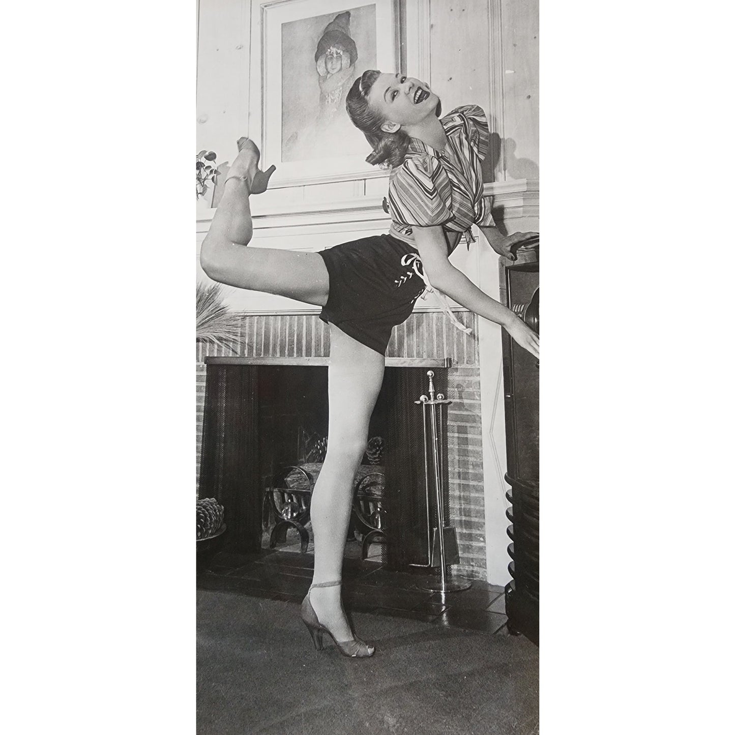 Vintage Original Publicity Photo Vera Ellen 1945 RKO Wonder Man