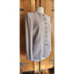 Vintage Armani Black Label Blazer Beige Wool Collarless Jacket Borgo 21