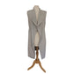 SOIA & KYO Harlin Pebble Vest / Gray Duster New With Tags / M