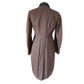 Vintage 1920s Mens Tuxedo Tailcoat Brown Wool Antique Formal Jacket Joseph Horne XS