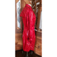 3.1 Phillip Lim Red Trench Coat Raincoat with Belt 2010s