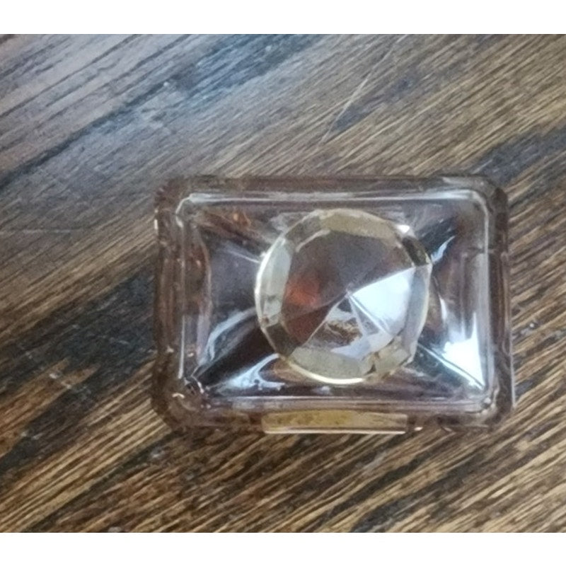Vintage 1930s Caron Perfume Bottle Bellodgia Baccarat Crystal Extrait Flacon