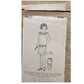 Vintage 20s Chicquette Sewing Pattern 425 Girls Smocked Shirred Dress UNCUT