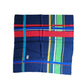 Vintage YSL Silk Scarf Large Square Foulard Yves Saint Laurent Geometric Print 70s 80s