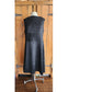 Vintage Y2K Anett Rostel Black Dress Micropleating