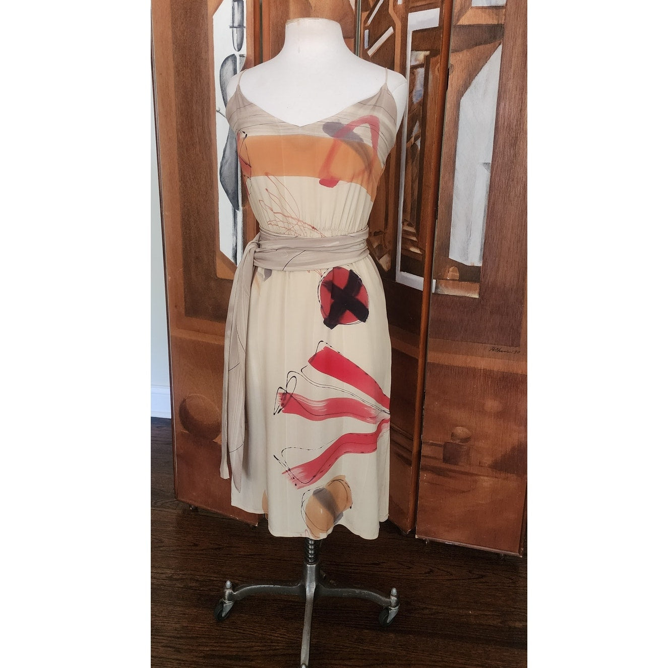 Vintage Silkprint Summer Dress by Nicole Ltd.