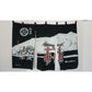 Vintage Japanese Noren Shop Sign Hiroshima Resist Dyed Cotton Print