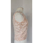 Vintage 50s 60s Beaded Shell Pale Pink Handmade Hong Kong