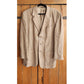 Vintage Mens Blazer Beige Linen Banana Republic 38R