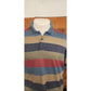 Vintage 1990s Missoni Sport Mens Shirt Rainbow Stripes Cotton Knit Polo XL