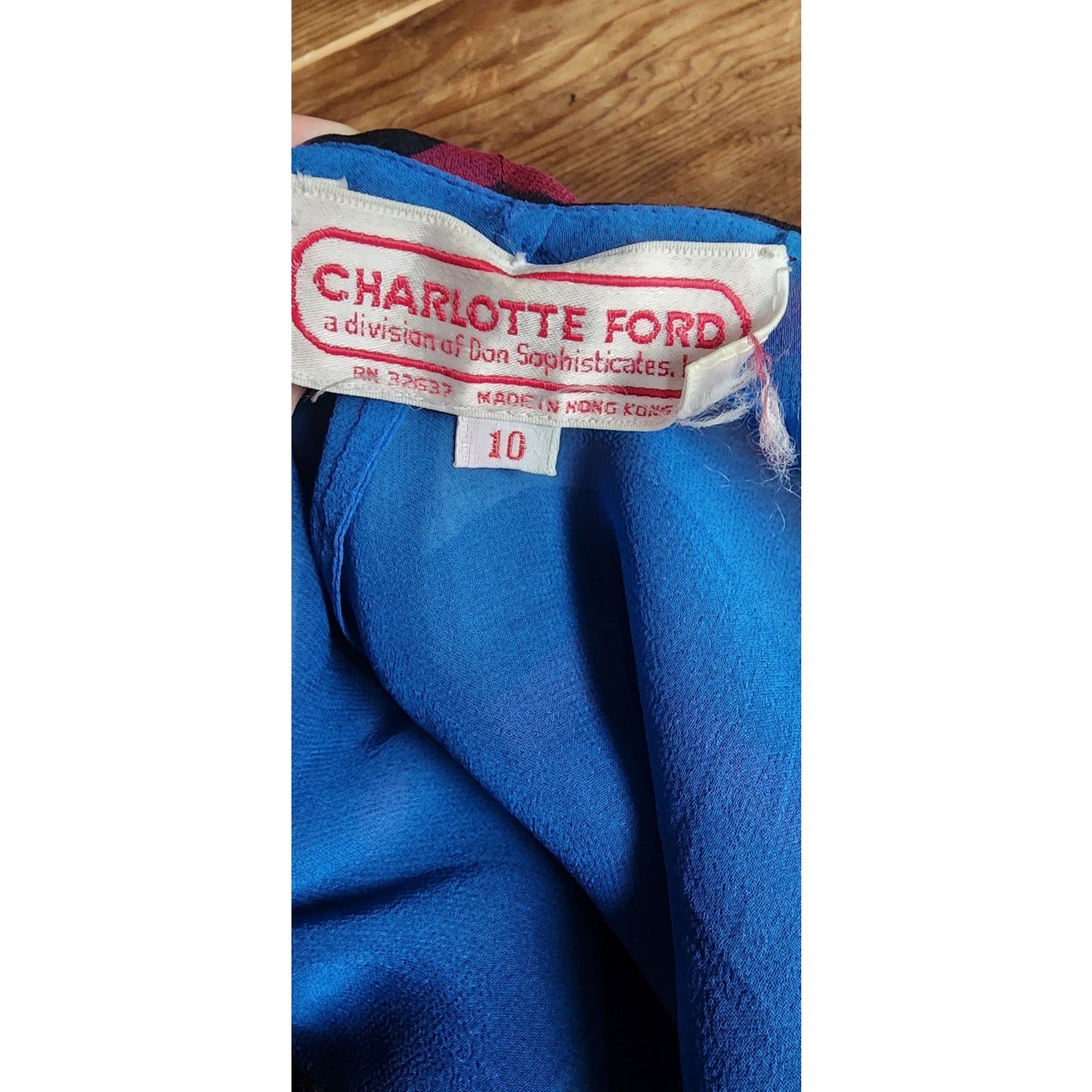 Vintage 70s Chiffon Silk Sun Dress Chevron Stripe Charlotte Ford Spaghetti Strap