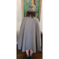 Vintage 60s Cape Gray Wool Clear Lucite Buttons Mod Cloak / M