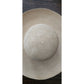 Vintage 90s Brooks Brothers Panama hat Handwoven Beige Cream Straw