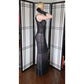 Vintage Y2K Evening Dress Sue Wong Nocturnes Beaded Black