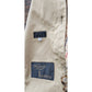 Vintage 80s Lytton's Threadneedle Chicago Mens Beige Trench Rain Coat Belted Wool Collar