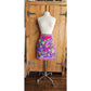 Vintage 60s 70s Pucci Skirt Purple Floral Print A Line