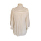 Vintage Gauzy Cotton Blouse Angel Sleeve Boho Inty Huasy Ecuador Boho Hippie