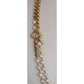 Vintage Chanel 1984 Necklace Double Strand Gold Chain Baroque Pearl Documented Runway Lagerfeld Era