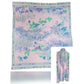 Vintage 70s LEONARD Silk Jersey Shawl Wrap Pastel Floral Print Impressionist