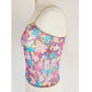 Vintage Dolce Gabbana Tank Top Sheer Floral Y2K 2000s