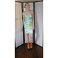 Vintage Y2K Pucci Strapless Cotton Print Dress Yellow Green Floral NWOT