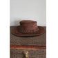 Vintage Brown Suede Hat Overlander Australian Cowboy