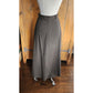 Vintage 90s Laura Ashley Long Skirt Brown Wool