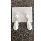 Vintage 90s Christian Dior Earrings Pearl Drops Dangly NWT / NOS