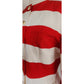 Vintage 1980s Louis Feraud Blazer Red White Stripe