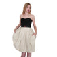 Designer Jason Wu Dress Resort 2012 Strapless Midi Bubble Skirt Ivory & Black NWT