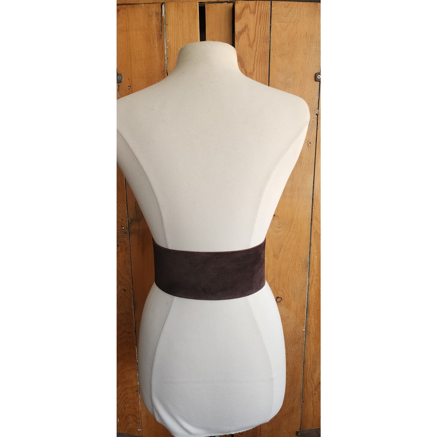 Miu Miu Wide Belt Brown Suede Size Small 2013