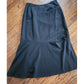 Vintage 90s Black Skirt Avant Garde Pockets by Lilith France