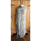 Vintage 2000s Armani Silk Wrap Oversized Striped Shawl Scarf NWT
