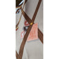 Vintage 90s Paloma Picasso Scarf Silk Brown Beige Novelty Print Bulletin Board