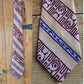 Vintage 70s Wide Necktie Bold Print Multicolored
