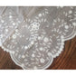 Vintage 1950s Brussels Lace Bridal Veil Wedding Mantilla Fingertip Length