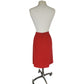 Vintage 1990s Armani Black Label Rust Red Skirt Suit IT 50