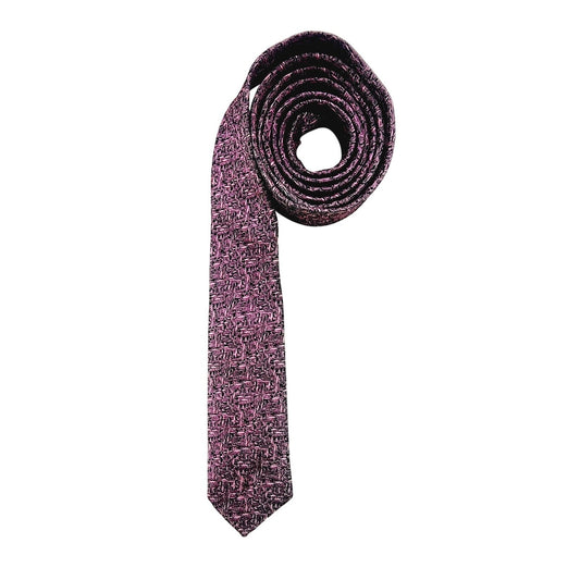 Vintage 60s Mens Tie Mauve Pink Speckled Print Midcentury Modern by Visions