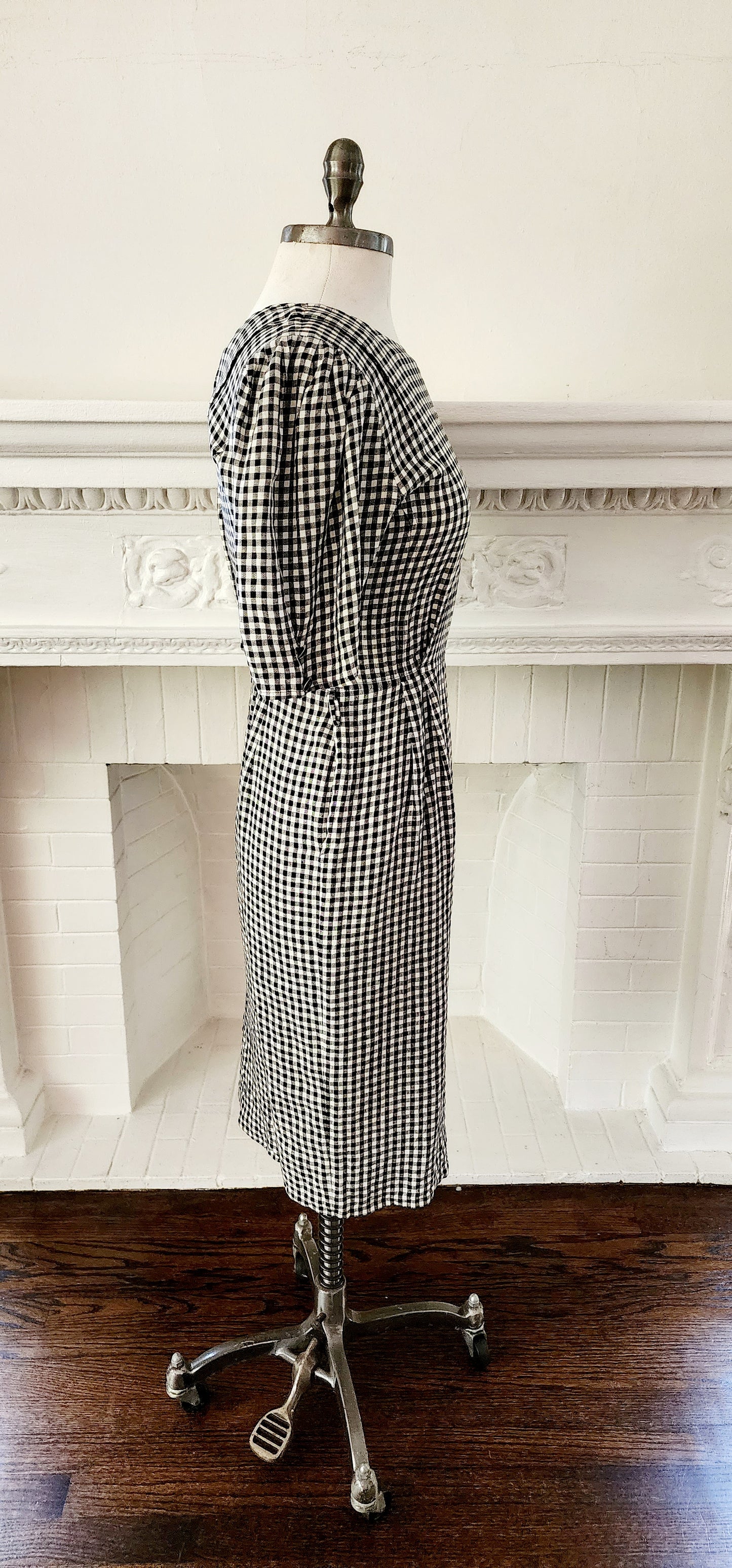60s.Checkered.Dress