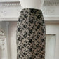 Retro 50s Style Skirt Suit Tracy Reese Black Lace Print M